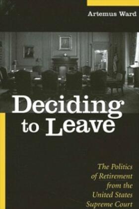 Ward |  Deciding to Leave | eBook | Sack Fachmedien