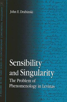 Drabinski |  Sensibility and Singularity | eBook | Sack Fachmedien