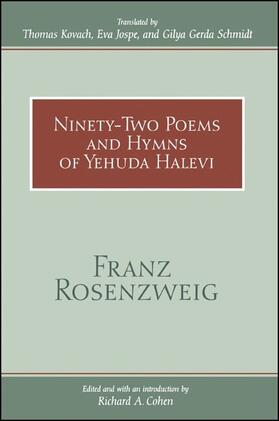 Rosenzweig / Cohen |  Ninety-Two Poems and Hymns of Yehuda Halevi | eBook | Sack Fachmedien