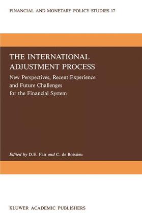 Fair / de Boissieu |  The International Adjustment Process | Buch |  Sack Fachmedien