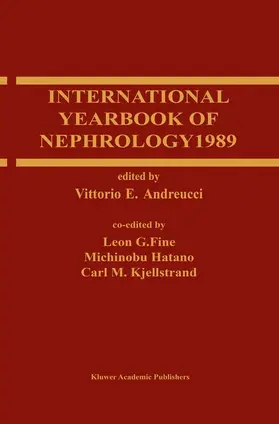 Andreucci |  International Yearbook of Nephrology 1989 | Buch |  Sack Fachmedien