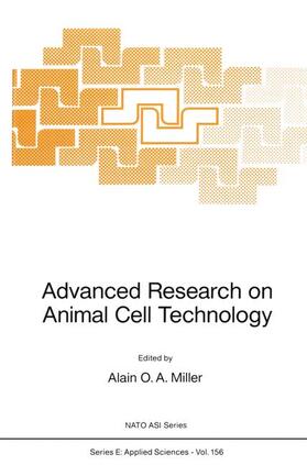 Miller | Advanced Research on Animal Cell Technology | Buch | 978-0-7923-0031-1 | sack.de