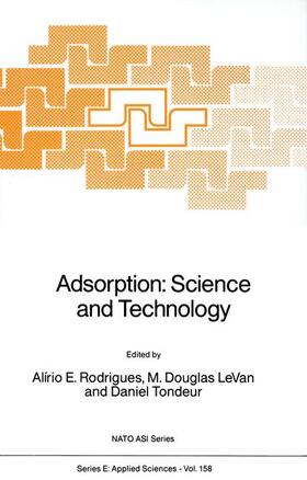 Rodrigues / Tondeur / LeVan |  Adsorption: Science and Technology | Buch |  Sack Fachmedien