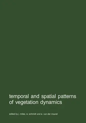 Miles / van der Maarel / Schmidt |  Temporal and spatial patterns of vegetation dynamics | Buch |  Sack Fachmedien