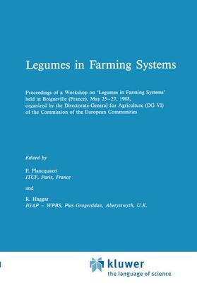 Haggar / Plancquaert |  Legumes in Farming Systems | Buch |  Sack Fachmedien