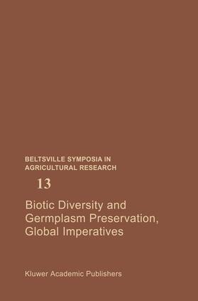 Stoner / Knutson |  Biotic Diversity and Germplasm Preservation, Global Imperatives | Buch |  Sack Fachmedien