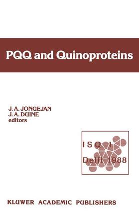 Jongejan / Duine |  PQQ and Quinoproteins | Buch |  Sack Fachmedien