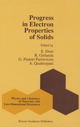 Doni / Quattropani / Girlanda |  Progress in Electron Properties of Solids | Buch |  Sack Fachmedien