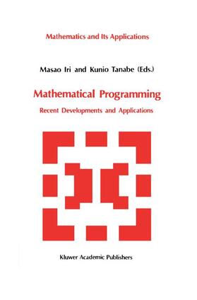 Iri / Tanabe |  Mathematical Programming | Buch |  Sack Fachmedien