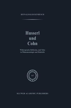 Klockenbusch |  Husserl und Cohn | Buch |  Sack Fachmedien