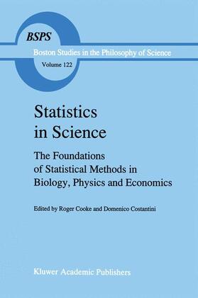 Cooke / Costantini |  Statistics in Science | Buch |  Sack Fachmedien
