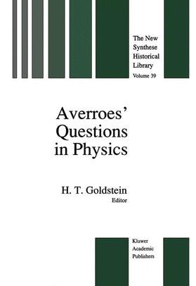  Averroes¿ Questions in Physics | Buch |  Sack Fachmedien