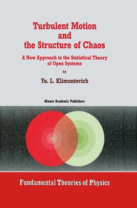 Klimontovich |  Turbulent Motion and the Structure of Chaos | Buch |  Sack Fachmedien