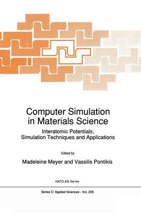 Pontikis / Meyer |  Computer Simulation in Materials Science | Buch |  Sack Fachmedien