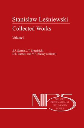 Surma / Rickey / Srzednicki |  Stanislaw Lesniewski: Collected Works - Volumes I and II | Buch |  Sack Fachmedien