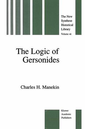 Manekin |  The Logic of Gersonides | Buch |  Sack Fachmedien