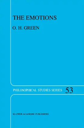 Green |  The Emotions | Buch |  Sack Fachmedien