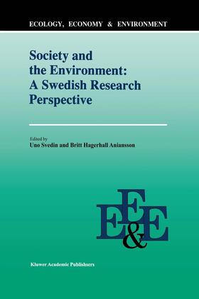 Aniansson / Svedin |  Society And The Environment: A Swedish Research Perspective | Buch |  Sack Fachmedien