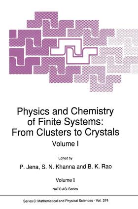 Jena / Khanna / Rao |  Physics and Chemistry of Finite Systems: From Clusters to Crystals | Buch |  Sack Fachmedien