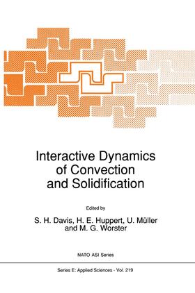 Davis / Worster / Huppert |  Interactive Dynamics of Convection and Solidification | Buch |  Sack Fachmedien