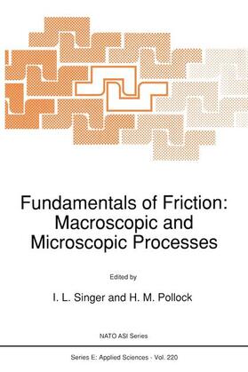 Pollock / Singer |  Fundamentals of Friction | Buch |  Sack Fachmedien