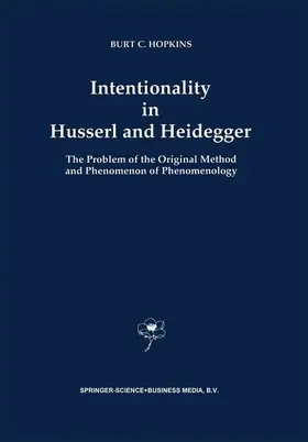 Hopkins |  Intentionality in Husserl and Heidegger | Buch |  Sack Fachmedien