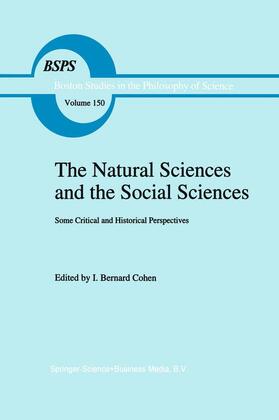 Cohen |  The Natural Sciences and the Social Sciences | Buch |  Sack Fachmedien