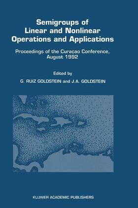 Goldstein / Ruiz Goldstein |  Semigroups of Linear and Nonlinear Operations and Applications | Buch |  Sack Fachmedien