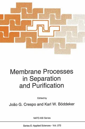 Böddeker / Crespo |  Membrane Processes in Separation and Purification | Buch |  Sack Fachmedien