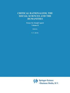 Laor / Jarvie |  Critical Rationalism, the Social Sciences and the Humanities | Buch |  Sack Fachmedien