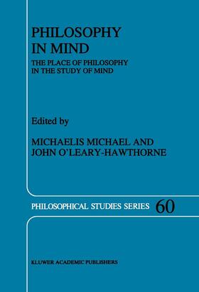 O'Leary-Hawthorne / Michael |  Philosophy in Mind | Buch |  Sack Fachmedien