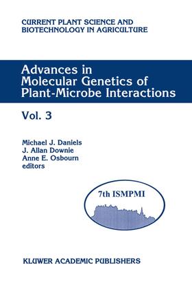 Daniels / Osbourn / Downie |  Advances in Molecular Genetics of Plant-Microbe Interactions | Buch |  Sack Fachmedien