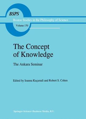 Kuçuradi / Cohen |  The Concept of Knowledge | Buch |  Sack Fachmedien
