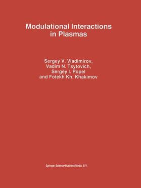Vladimirov / Khakimov / Tsytovich |  Modulational Interactions in Plasmas | Buch |  Sack Fachmedien