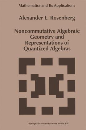 Rosenberg |  Noncommutative Algebraic Geometry and Representations of Quantized Algebras | Buch |  Sack Fachmedien