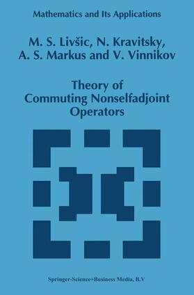 Livsic / Vinnikov / Kravitsky |  Theory of Commuting Nonselfadjoint Operators | Buch |  Sack Fachmedien