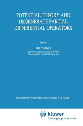 Biroli |  Potential Theory and Degenerate Partial Differential Operators | Buch |  Sack Fachmedien