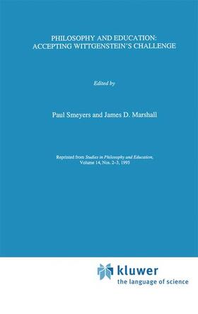 Marshall / Smeyers |  Philosophy and Education: | Buch |  Sack Fachmedien