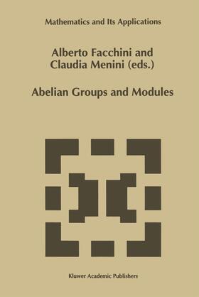 Menini / Facchini |  Abelian Groups and Modules | Buch |  Sack Fachmedien