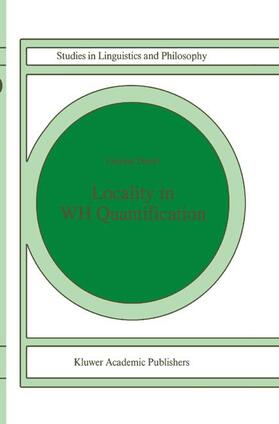 Dayal |  Locality in WH Quantification | Buch |  Sack Fachmedien