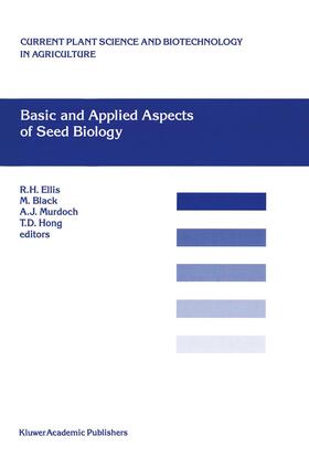 Ellis / Hong / Black |  Basic and Applied Aspects of Seed Biology | Buch |  Sack Fachmedien