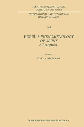 Browning |  Hegel¿s Phenomenology of Spirit: A Reappraisal | Buch |  Sack Fachmedien