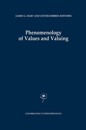 Embree / Hart |  Phenomenology of Values and Valuing | Buch |  Sack Fachmedien