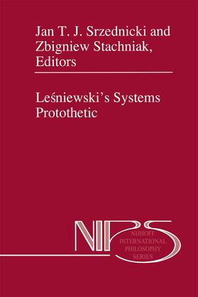 Stachniak / Srzednicki |  Le¿niewski¿s Systems Protothetic | Buch |  Sack Fachmedien