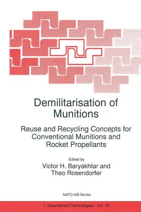 Rosendorfer / Bar'yakhtar |  Demilitarisation of Munitions | Buch |  Sack Fachmedien