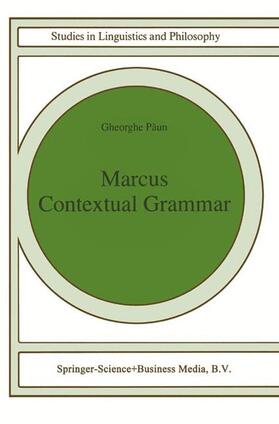 Paun |  Marcus Contextual Grammars | Buch |  Sack Fachmedien
