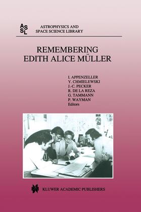 Appenzeller / Chmielewski / Wayman |  Remembering Edith Alice Müller | Buch |  Sack Fachmedien