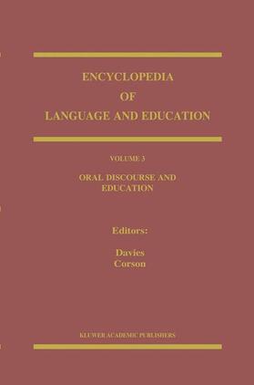 Corson / Davies |  Oral Discourse and Education | Buch |  Sack Fachmedien