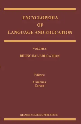 Corson / Cummins |  Bilingual Education | Buch |  Sack Fachmedien