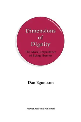 Egonsson |  Dimensions of Dignity | Buch |  Sack Fachmedien